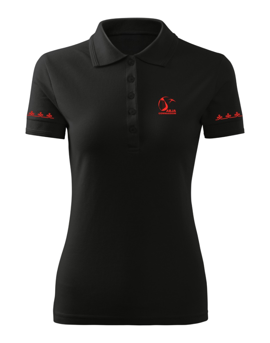 Naiste polosärk, must