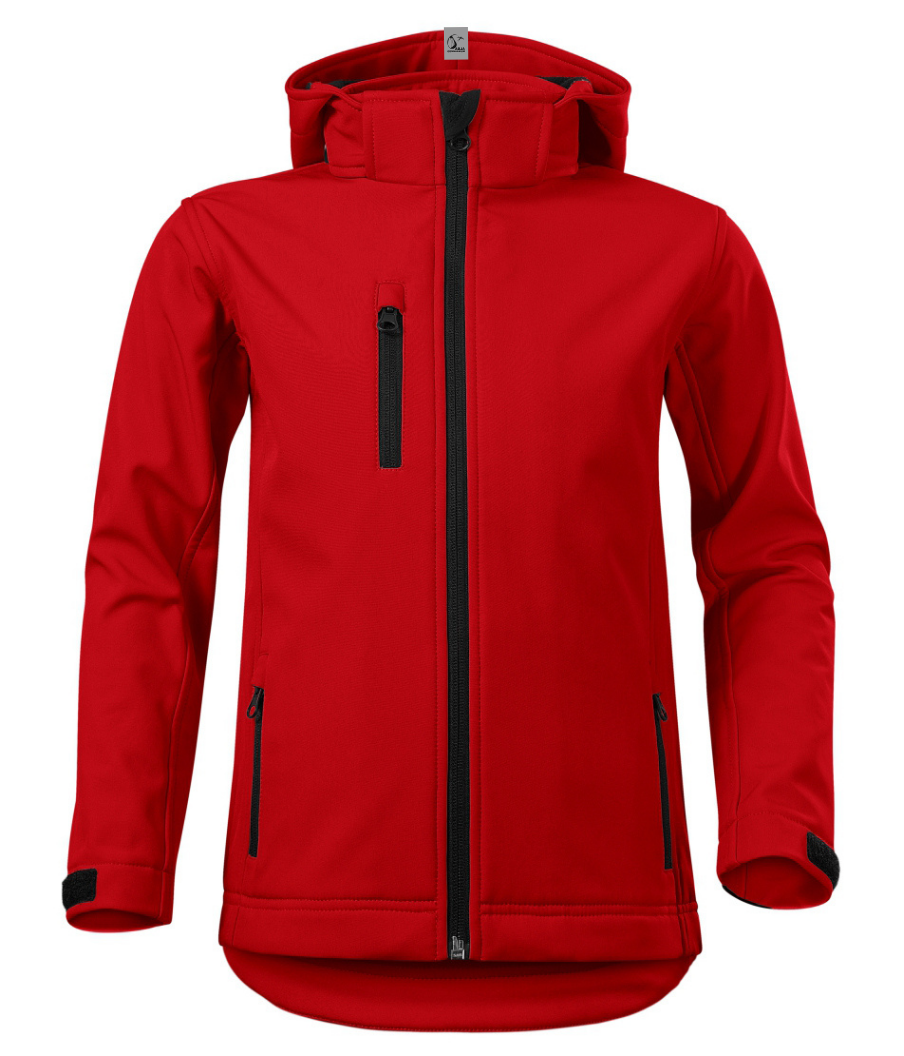 Laste softshell jope, punane