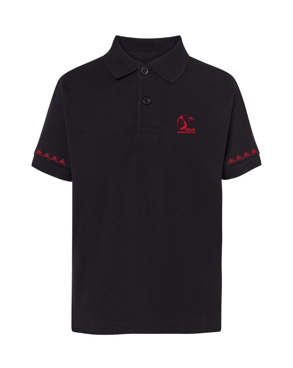 Laste polosärk, must