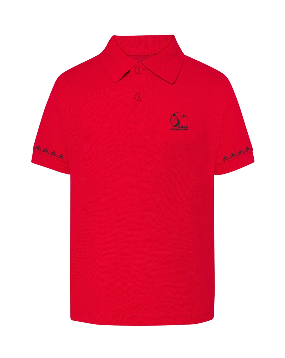 Laste polosärk, punane